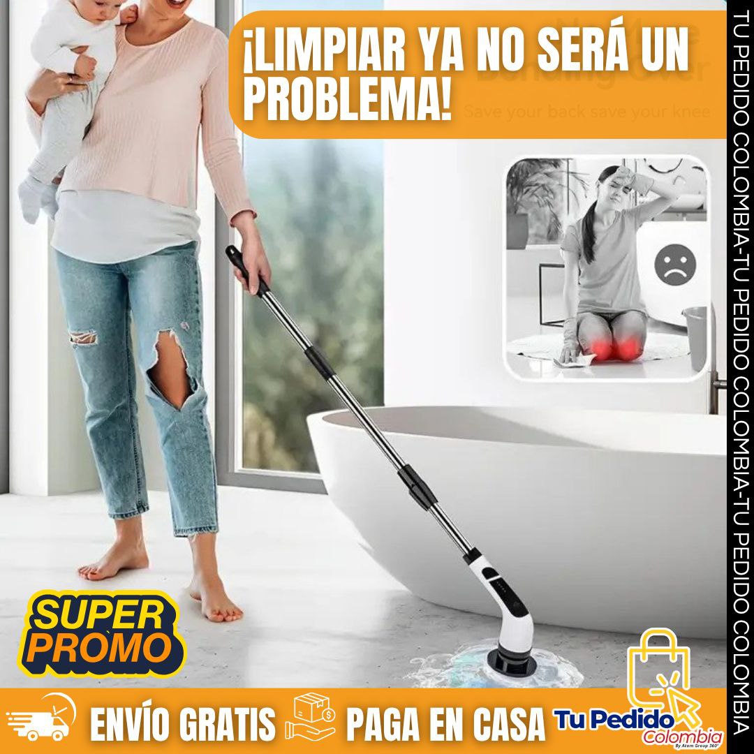 🌀Cepillo Extensible Eléctrico Turbo Clean 360