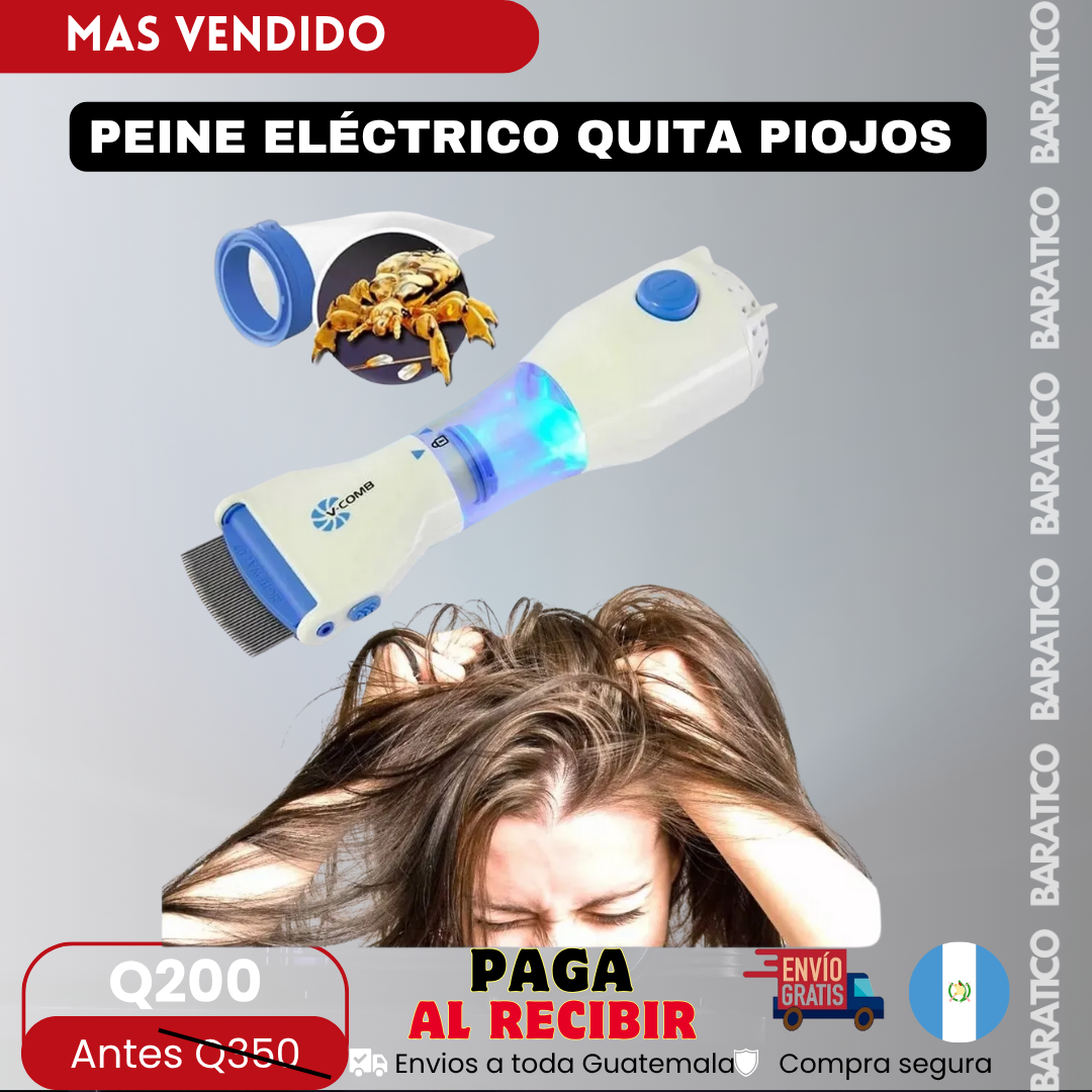 PEINE ELÉCTRICO QUITA PIOJOS PRO™