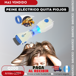 PEINE ELÉCTRICO QUITA PIOJOS PRO™